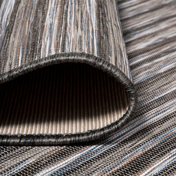 Finn Modern Farmhouse Pinstripe  Area Rug